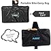 Kisshome Folding Bike Bag Thick Bicycle Carry Bag,Bike Transport Case for Transport,Air Travel,Shipping (26 inch to 29 inch)thumb 1