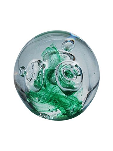 Traumkugel (227) Paperweight Large Approx. 10 cm Large Bubbles Motif Handmade
