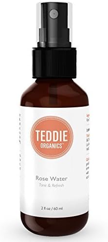 Teddie Organics Rose Water Facial Toner, 2 fl. oz. by Teddie Organics