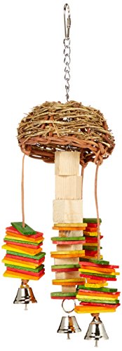 Paradise Basket Twister Pet Toy, 6 by 12-Inch