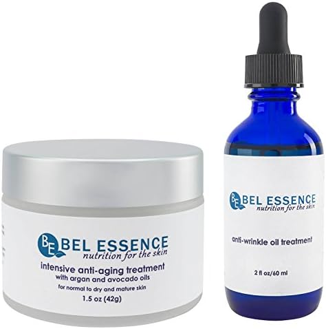 Bel Essence Anti Wrinkle Cream & Anti Aging Face Moisturizer & Anti Wrinkle Serum Duo: Normal/Dry