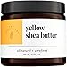 Raw Apothecary – Shea Butter, 100% All Natural, Top-Grade, Unrefined and Additive Free Yellow Butter (1 Pound)