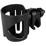 Universal Cup Holder by Accmor, Stroller Cup Holder, Large Caliber Designed Cup Holder, 360 Degrees Universal Rotation Cup Dr