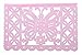 Mexican Tissue Papel Picado Banner I Salio El Sol I 12 Tissue Panels in Medium Size Multi-Color I Colors and Designs as Pictured