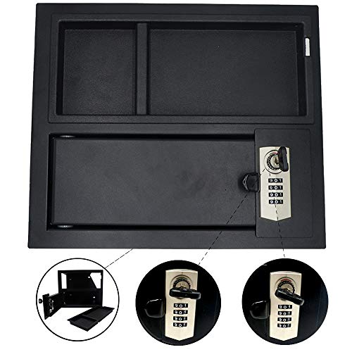 Locking Center Console Gun Safe Box Set for Toyota Tundra 20142021 5