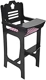 Naomi Kids Doll High Chair Espresso