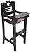 Naomi Kids Doll High Chair Espresso