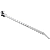 Mytee Products 39.5" Standard Ratcheting Winch Bar for Flatbed Trailer - Chrome Carbon-Steel Ratchet Winch Bar with Non-Slip Handle &amp; Slip Resistant Tip for Secure Operation