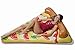 Floatie Kings Neapolitan Pizza Lounge Pool Float - Giant Premium Inflatable
