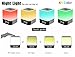 Pakway All-in-one Bluetooth Speaker with Multicolor Night Light Lamp, Alarm Clock, Hands-free Calls,MP3 Player Function (White Plus)