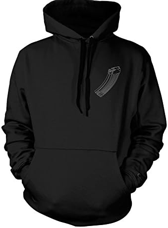 Russian Roulette Clothing 7.62x39mm Men's Hoodie Black XL