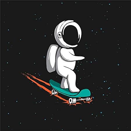Lizhioo Astronauta De Dibujos Animados Moon Star Nordic Canvas Painting Home Wall Art Decor Print Kid Bedroom Picture Minimalist Art Decor Painting Color B Size Inch 30x30cm No Frame Amazon Es