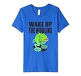 Kids My Singing Monsters-Wake Up The Wublins-Brump T-shirt 8 Royal Blue