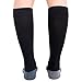 BLITZU #1 Air Travel Compression Socks 20-30mmHg for Men & Women Best Recovery Performance Stockings for Medical, Athletic, Edema, Diabetic, Varicose Veins Pregnancy Relief Shin Splints Nursing S/M
