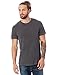 Alternative Men's Washed Slub Postgame Crew, Coal Pigment, XL