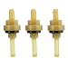 Hipa (Pack of 3 Gas Tank Joint Filter for Honda GX200 GX120 GX160 GX240 GX270 GX340 GX390 Engine primary