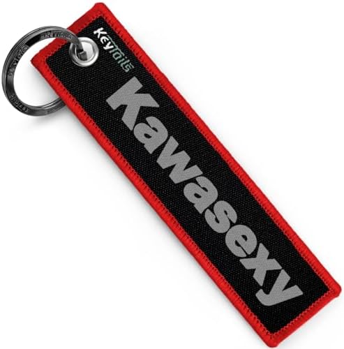 Amazon.com: Kawasaki Woven Key Fob/Chain Red K064-8913-RDNS