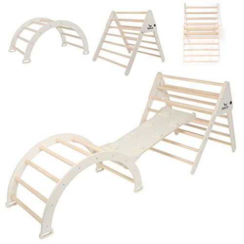 FOOWIN in Foldable Climbing Triangle Set,pikler Triangle