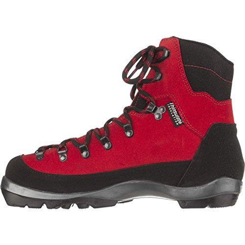 Alpina Sports Wyoming Leather Backcountry Cross Country Nordic Ski Boots, Red/Black, Euro 45 - Thumbnail 4