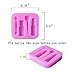 KALAIEN Mini Lipstick Baking Fondant Cake Decorating Makeup Cosmetic Silicone Mold Chocolate Baking Mould 2.3