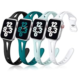 Getino 4 Pack Slim Bands Compatible with Apple