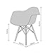 Buschman Store table and chairs set, 2 armchairs, White