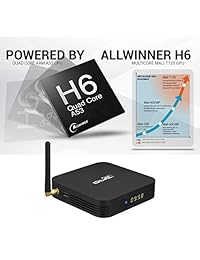 ESHOWEE TX6 Android 9.0 TV Box Quadcore DDR3 4GB Ram 64GB ROM 4K UHD Dual Band WiFi BT 5.0
