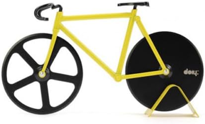 Fixie Pizza Cutter Bumble Bee Black Mini Bike Bicycle Aluminum Alloy Steel Gift