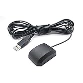 VK-162 USB GPS Dongle - Remote Mount USB - External GPS Navigation Dongle - Supports Stratux, Raspberry Pi, Google Earth, Windows, Linux