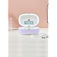 Trophy Skin UltradermMD - 3 in 1 Home Spa Microdermabrasion - Deep Skin Exfoliator Machine with Real Diamond and Pore Extractor Tips - Rejuvenate Face Skin and Even Out Skin Tone - Lilac