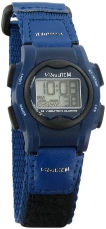 VibraLITE Mini 12-Alarm Vibrating Watch - Navy Blue by VibraLITE
