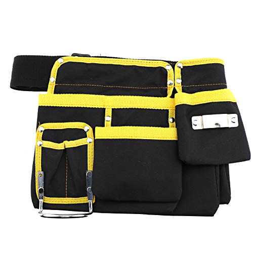 Werkzeuggürtel zweiteiliger Werkzeug-Gürtel Gürteltasche mit 11 Fächern Oxford Tuch – Bild 5