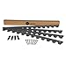 Dimex E-Z Connect Plastic Multipurpose Paver and Landscape Edging Project Kit, 24-Feet, Black (1506BK-24C)