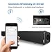 TV Sound Bar, FULOXTECH Soundbar for TV, 36.5-Inch 2.0 Channel Wireless & Wired Bluetooth Sound Bars, Home Theater Surround Speakers with IR Remote Control Blackthumb 2