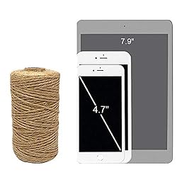 Jute String 328 Feet 1 mm 2 ply Durable Natural