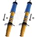 Bilstein B6 4600 Series 4 Shocks Kit for 02-'09 Chevy Trailblazer Ride Monotube replacement Gas Charged Shock absorbers part number 24-103336, 24-103350