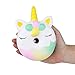 Kawaii Squishies Panda Donuts Cat Squishy Scented Slow Rising Stress Relief Toy (E)