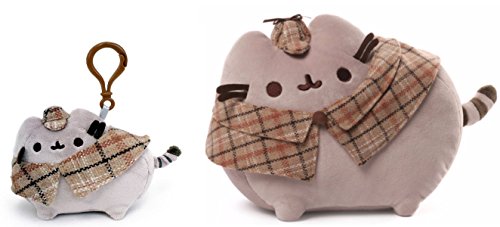 Gund pusheen detective: plush stuffed animal and backpa…