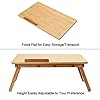 Harcas-Bamboo-Laptop-Stand-for-Desk-Notebook-Table-Foldable-and-Portable-Design-Adjustable-Height-and-Viewing-Angle-Can-Be-Used-as-a-Breakfast-Tray-or-Drawing-Table-Perfect-for-156-inch-Laptops Harcas Bamboo Laptop Stand for Desk. Notebook Table Foldable and Portable Design. Adjustable Height and Viewing Angle…