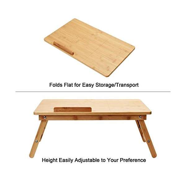 Harcas-Bamboo-Laptop-Stand-for-Desk-Notebook-Table-Foldable-and-Portable-Design-Adjustable-Height-and-Viewing-Angle-Can-Be-Used-as-a-Breakfast-Tray-or-Drawing-Table-Perfect-for-156-inch-Laptops Harcas Bamboo Laptop Stand for Desk. Notebook Table Foldable and Portable Design. Adjustable Height and Viewing Angle…