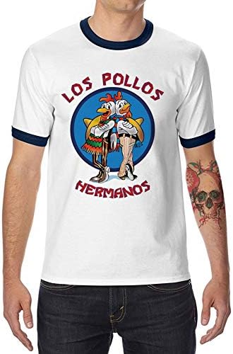Los Pollos Hermanos Ringer T Shirt Adult Cotton Tee