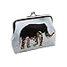 Wallet,toraway Lady Retro Vintage Small Hasp Coin Purse Wallet PU Leather Clutch Bag (White)