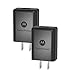 Motorola TurboPower 15+ QC3.0 Wall Chargers with USB-C Cables for Moto X4, Z2 Force/Play, Z3 Play, Z4, G7,G7 Play,G7 Plus, G6, G6 Plus[Not G6 Play] Type C Devices (Retail Box), [2 Pack, 3.3ft Cables]