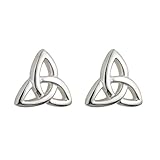 Trinity Knot Earrings Celtic Children’s Sterling Silver Women's Small Studs Irish Made