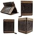 Bear Motion Luxury Buffalo Hide Vintage Leather Case for iPad 2/3/4, Vintage Brown (BMIPAD3VGBN)