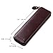 Ancicraft Pencil Case Leather Pouch Fountain Pen Holder With Zipper For Men Women (Coffee)