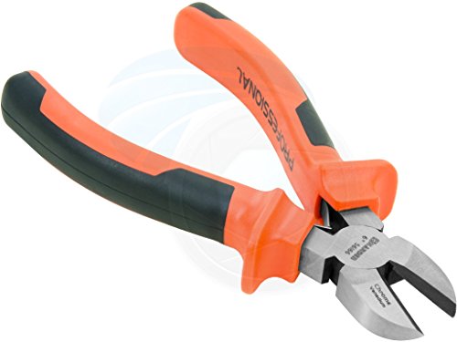6in 160mm Diagonal Side Wire Cutting Snip Pliers Insulated Soft Grips