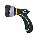 TheFitLife Garden Hose Nozzle Spray Nozzle, Water Nozzle with 8 Adjustable Watering Patterns, Slip and Impact Resistant for Watering Plants, Cleaning, Car Washing and Pets Bathing