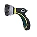 TheFitLife Garden Hose Nozzle Spray Nozzle, Water Nozzle with 8 Adjustable Watering Patterns, Slip and Impact Resistant for Watering Plants, Cleaning, Car Washing and Pets Bathing