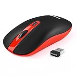 LeadsaiL Rechargeable Wireless Computer Mouse, 2.4G